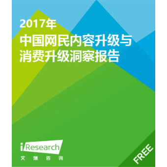 中国网民消费升级和内容升级洞察报告